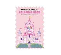 Princess & castles Coloring Book: Big & Simple Coloring Pages for Kids age 3-5