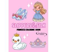 Princess Coloring Book for Girls: 30 Cute & Bold Princess Designs for Kids Ages 3-6 | Castles, Crowns, Fairy Tales & More | Single-Sided Pages