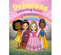 Princess Coloring Book: For Girls Ages 4-8 | Cute and Fun Princess Coloring Pages