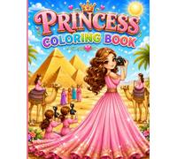 Princess Coloring Book for kids 4-8: Beautiful Princesses, Castels, and Fairy Tale Fun for Kids