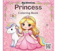 Princess Coloring Book for Kids & Adults: 40+ Exquisitely Designed Princess Coloring Pages with Interesting Information to Increase Originality and Drawing Proficiency