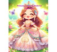 Princess Coloring Book for Little Girls