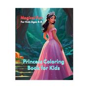 Princess Coloring Book: Fun & Easy Coloring for Kids