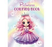 Princess Coloring Book Vol.2: A Magical Realm with Cute Princess Coloring Pages for Girls Age 3+