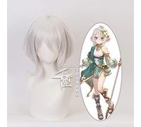 Princess Connect! Re: Dive Natsume Kokoro Kokkoro peluca corta Cosplay disfraz resistente al calor pelo sintético mujeres pelucas