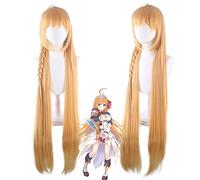 Princess Connect! Re: Dive Pecorine peluca larga Cosplay disfraz resistente al calor pelo sintético Pecoriinu mujeres Cosplay pelucas PL-746