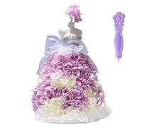 Princess Crafts Kids - Juego de artesanía de arte de diseño de vestido de hecho a mano | Conjunto de manualidades de, conjuntos creativos, arte hecho a mano para niños y niñas, Se