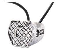 PRINCESS CUTENESS STORE Mortal Instruments Morgenstern - Collar de cordón negro con letra C de cazador de sombras Herondale