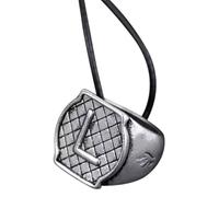 PRINCESS CUTENESS STORE Mortal Instruments Morgenstern - Collar de cordón negro con letra L