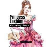 Princess Fashion Coloring Book