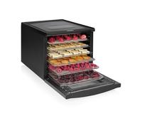 Princess Food Dehydrator con 6 Bandejas de Acero Inoxidable, Temperatura Ajustable, Pantalla Táctil, Temporizador hasta 48 Horas, 550 W, 01.112398.01.001