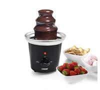 Princess Fuente de Chocolate, 3 niveles, 22,5 cm de altura, función de mantenimiento del calor, capacidad de 0,4 L, piezas aptas para lavavajillas, carcasa de acero inoxidable, 32 W, 292994