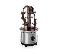 Princess Fuente de Chocolate de Acero Inoxidable, 4 Niveles, Función Mantener Caliente, Bomba y Temperatura Ajustables, Para Postres y Fiestas, 01.293000.01.001