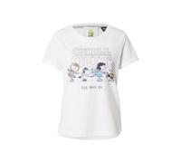 PRINCESS GOES HOLLYWOOD Camiseta 'Peanuts Winter' turquesa / gris claro / rosa / blanco XL turquesa / gris claro / rosa / blanco