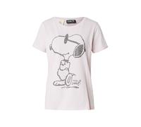 PRINCESS GOES HOLLYWOOD Camiseta 'SNOOPY More Cool' rosé / negro / blanco L rosé / negro / blanco