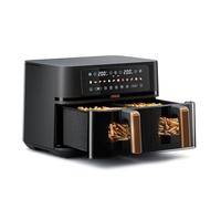 Princess Grill Multifunción con Piedra y Placa Reversible, Para 8 Personas, Termostato Ajustable, Revestimiento Antiadherente, 1200 W, 01.182272.01.001