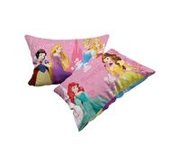 Princess, Juego de 2 Fundas de Almohada de algodón, 2 Unidades, 100% algodón, 50 x 80 cm, Cierre de sobre