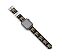 Princess Kisses The Frog - Correa de reloj compatible con Apple Watch, correas de silicona de repuesto, 42mm/44mm, Silicona, Sin piedra preciosa