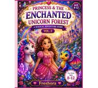 Princess Lily and the Secrets of the Enchanted Unicorn Forest: A Magical Adventure Story & Coloring Book Vol. 2