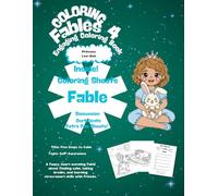 Princess Lou-Ann and the Five Steps to Calm: Engaging Coloring Book (Coloring Fables 4 Packed for Her)