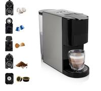 Princess Macchina Caffè Multi Capsule 5 in 1 - 19 bar - Adatta per diversi tipi di caffè - Nespresso, Dolce Gusto, Lavazza a Modo Mio e E.S.E. - 0.8 L - 1450 W - 249451