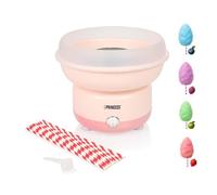 Princess Máquina de Algodón de Azúcar, 500W, Diseño Compacto, Piezas Aptas para Lavavajillas, Incluye Palitos y Cuchara Medidora, BPA-Free, Pies Antideslizantes, Fácil de Usar, 292990
