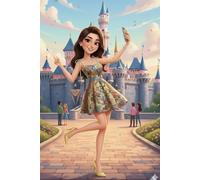 Princess Moments Journal: A Cute Aesthetic Gift Notebook for Notes, Gratitude, Motivation & Daily Reflection (6×9, 200 Pages)