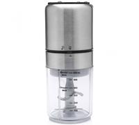 Princess 221080 picadora eléctrica de alimentos 0,5 L 350 W Negro, Acero inoxidable, Transparente