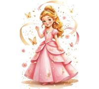 Princess Notebook: Cute Blank Lined Princess Notebook for All Ages | 6x9 inches, 110 pages | Gifts for Birthdays, Christmas, Thanksgiving and more