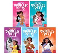 Princess of Pets Series 5 Books Collection Set (The Naughty Kitten, The Lost Puppy, The Lonely Pony, The Snowy Reindeer & The Cuddly Seal)