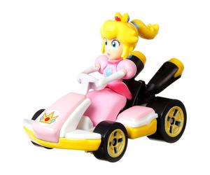 Princess Peach Standart Kart Mario Kart Hot Wheels (GBG28)