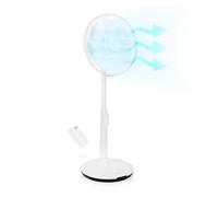 Princess potente ventilador de pedestal - 24 velocidades y 4 modos - Motor DC silencioso y de bajo consumo - Conectado