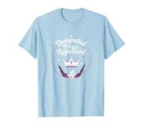 Princess Security: Humor Repelente de príncipe designado Camiseta, Hombre, Azul Bebé, XL