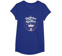 Princess Security: Humor Repelente de príncipe designado Camiseta, Niñas, Azul Real, M