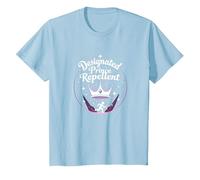 Princess Security: Humor Repelente de príncipe designado Camiseta, Niños, Azul Bebé, 8 años