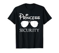Princess Security on Duty Funny Family Guardian Officer Camiseta