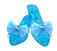 Princess Shoes - Cosplay Prop High Heels | PP Play Crystal Zapatos | Vestir Princess Party Boot | Desempeño En Escena De Mascarada De Niñas 80G | Carnaval Character Day School Activities S