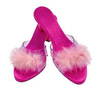 Princess Shoes - Role Playing Crystal, High Heels Footwear | Elegant Costume Performance Accessory, Lightweight Comfortable Stage Prop Design For School Plays Themed Events Costume Parties Mas