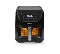 Princess SlimFry Airfryer, 8L Capacidad, 2000W, 8 Programas, Pantalla Táctil Digital, Termostato Ajustable, Ventana de Visualización, Apagado Automático, Cesta Lavable, 182257, Pilotos de color