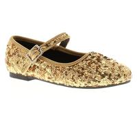 Princess Stardust Valentina - Zapatos de fiesta para niñas, Gold, 30 EU