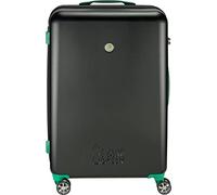Princess Traveller Im Green Atlantic, Black, Groß 76cm, Carro rígido con Ruedas giratorias