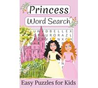 Princess Word Search: 50+ Magical Puzzles for Kids | 4x6