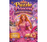 Princess word search puzzle book: girls word searches with easy to read print about princesses, unicorns, pets, magic and more with coloring ... ! gift for birthdays holidays and free times