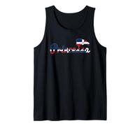 Princessa Princess Dominican Republic Flag Gift For Women Camiseta sin Mangas