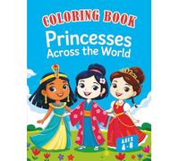 Princesses Across the World Coloring Book