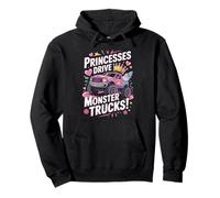 Princesses Drive Monster Trucks - Cute Power Sudadera con Capucha