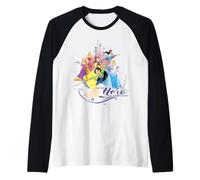 Princesses Hero of the Story Camiseta Manga Raglan