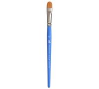 Princeton Art & Brush Artiste Paintbrushes Princeton Select Natural Mango Corto Lengua Gato Nº Pulg, Madera, Lunar Blender, 1/2"