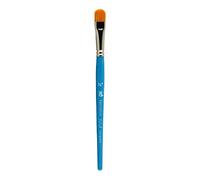 Princeton Art & Brush Artiste Paintbrushes Princeton Select Natural Mango Corto Lengua Gato Nº Pulg, Madera, Lunar Blender, 1/2"