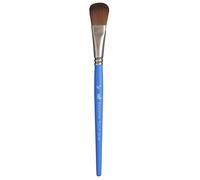 Princeton Artist Brush 10011515 Princeton Select Sintético Mango Corto Abombado Ovalado 3/4 Pulg, Natural, Oval Mop, 3/4 Inch